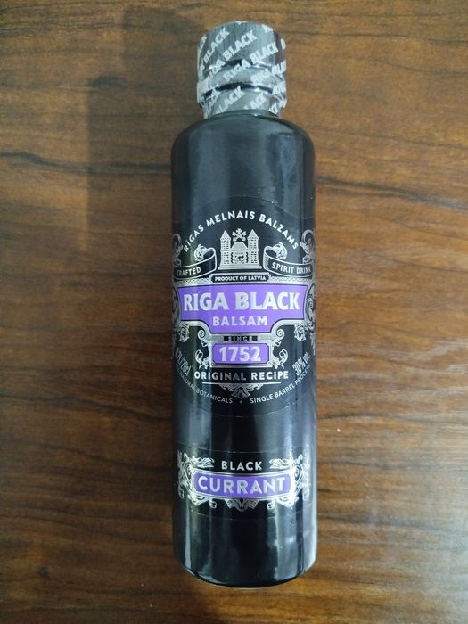Riga Black Balsam Black Currant 0.2L — original sovg‘alik ichimlik (La
