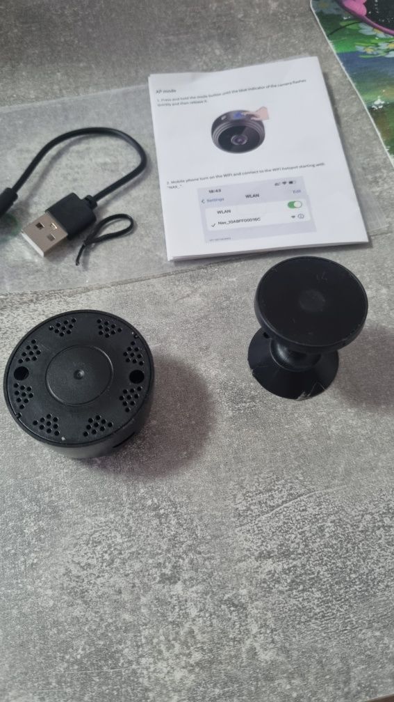Mini Camera supraveghere FHD wifi