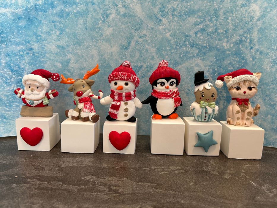 Коледни кубчета с име