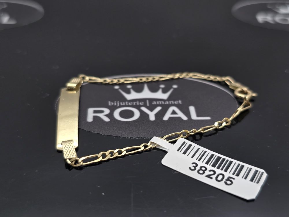 Bijuteria Royal: Bratara aur 14k/1.80 gr