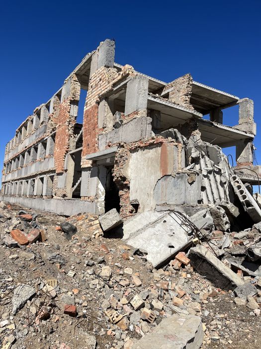 Демонтаж снос слом здания дом котлован по всему Казакстан