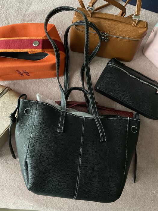 Дамска чанта по модел на loro piana , hermes , celine