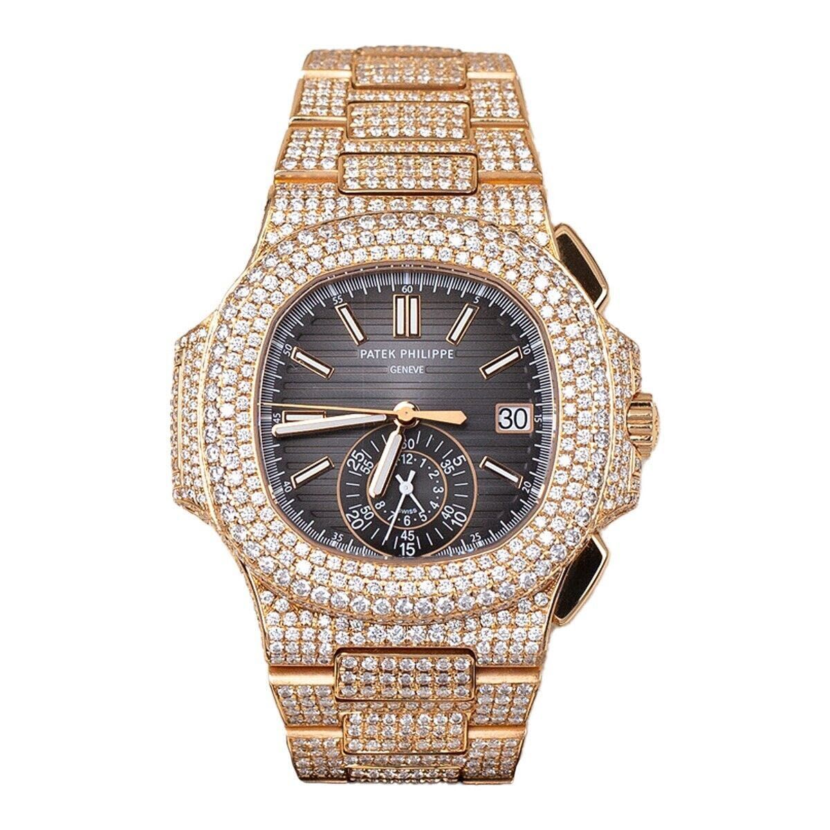 Patek Philippe Nautilus Custom Diamonds 5980/1R