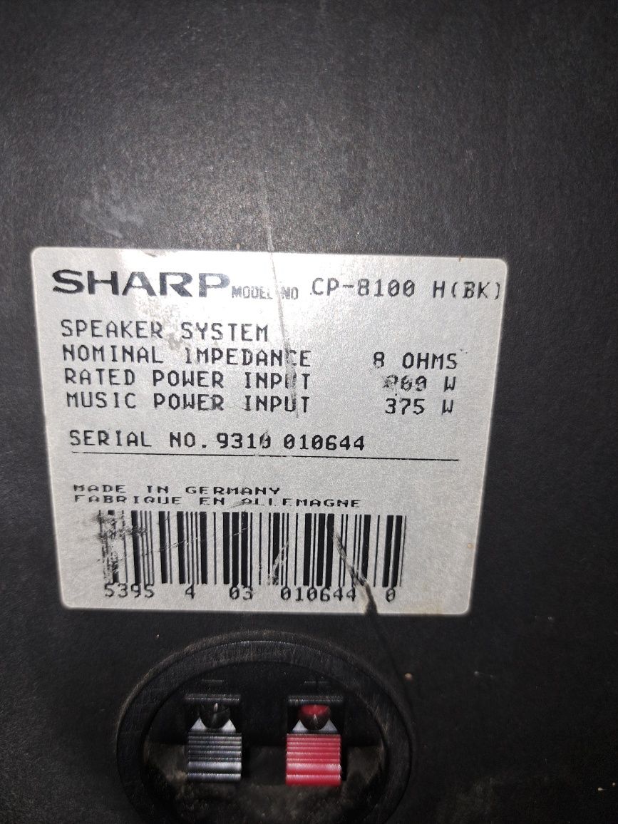 Boxe sharp cp-8100