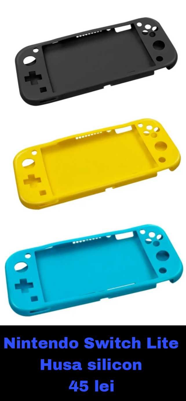 Nintendo Switch Lite: joycon caps, folie, husa