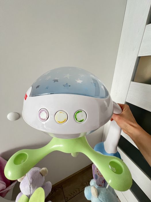 Музикална въртележка за кошара Fisher Price - Мечета и пеперуди