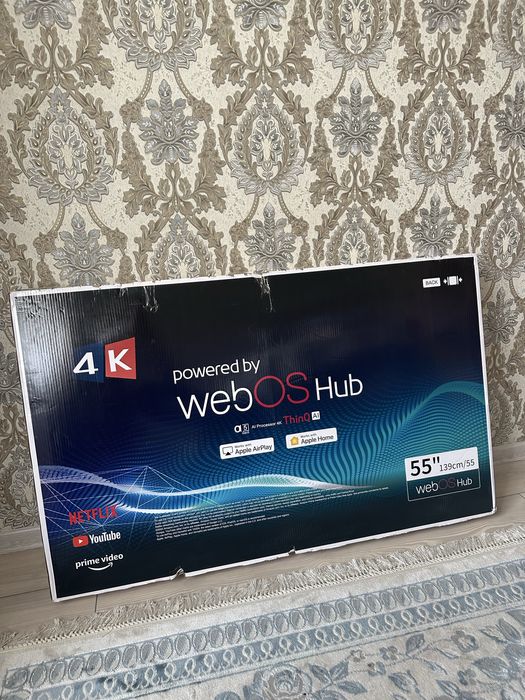 Телевизор новый ашылмаған коробкада