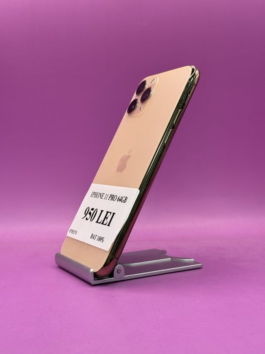 Iphone 11 Pro 64Gb 100% •Amanet Matei Crangasi•87053
