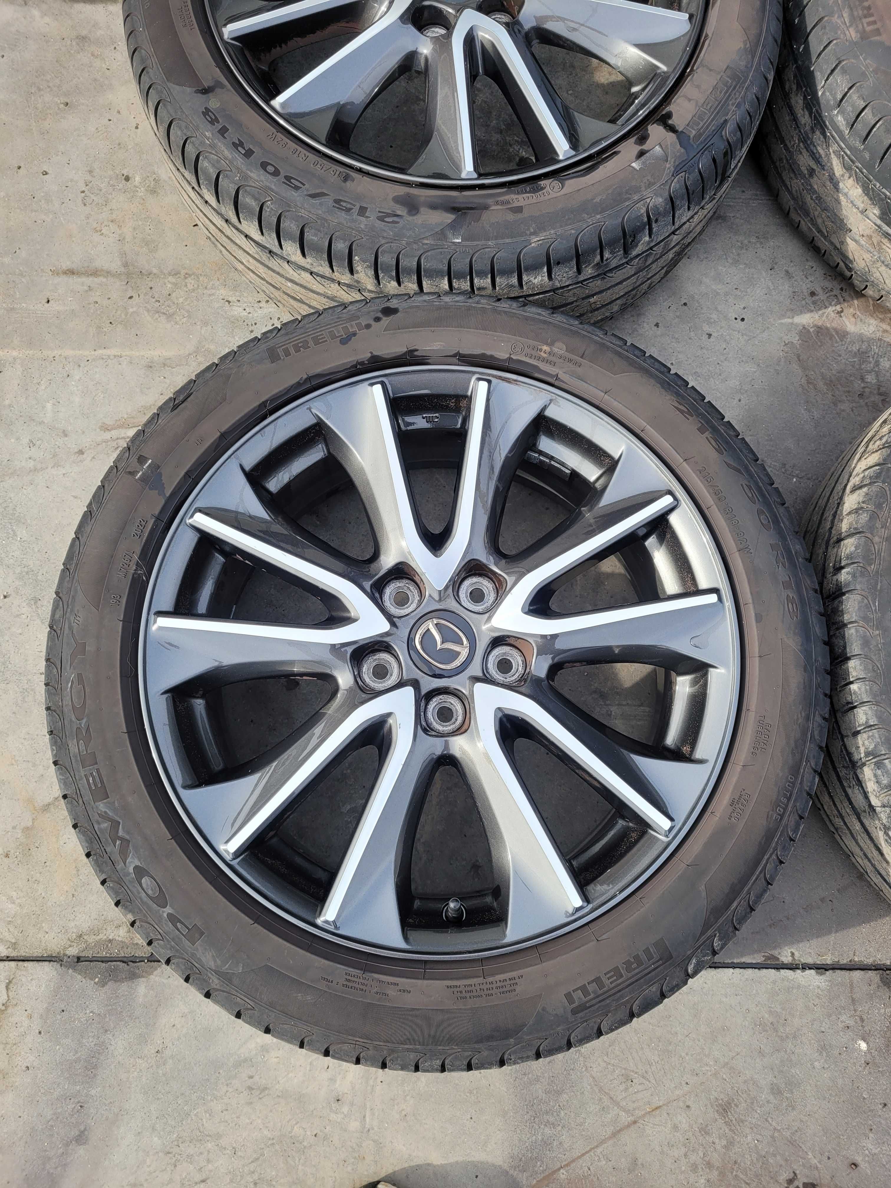 Set jante aliaj Mazda Originale R18 5X114.3 CX-3 CX-5 CX-7