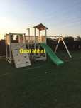 Complex loc joaca NOU, cu topogan, leagane etc , lemn Pin tratat