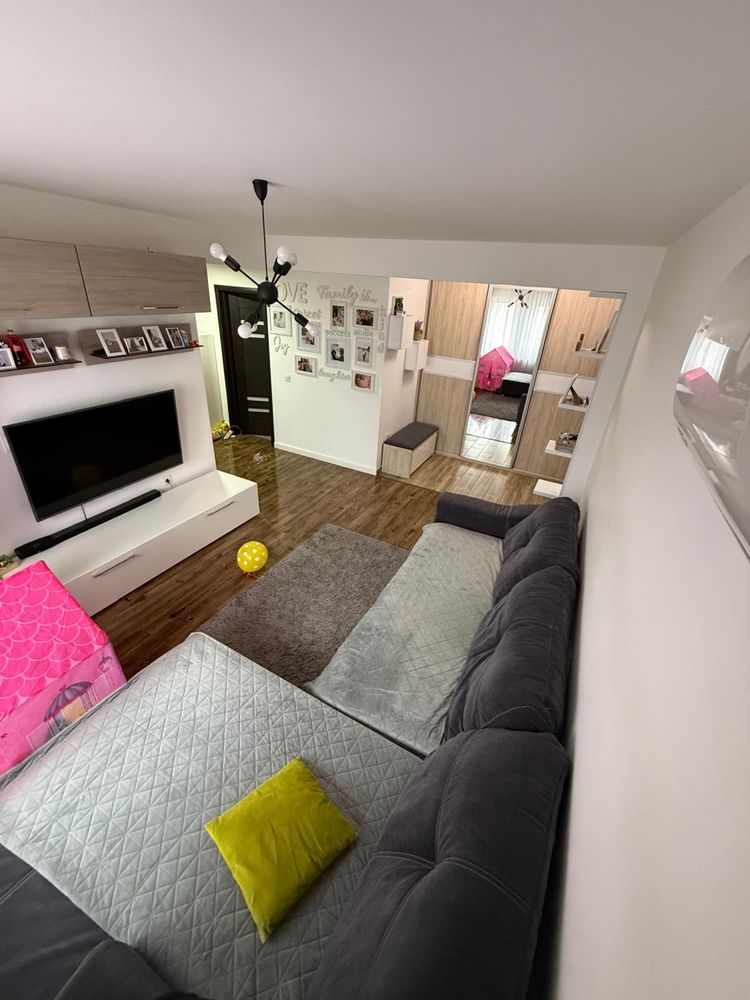 Apartament 2 camere, 57 mp, mobilat + utilat+parcare ANL Parc