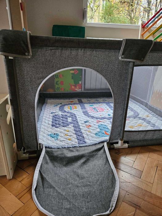 Детска кошарка Star Ibaby Oxford XL + ултрамеко килимче