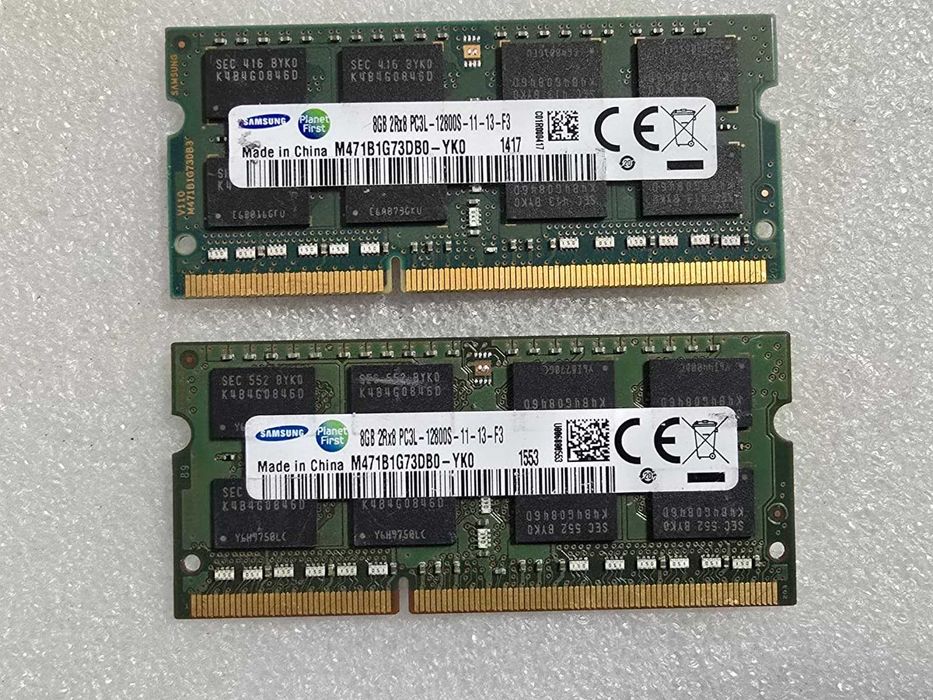 Memorie laptop Samsung 8GB DDR3L PC3L-12800S 1600Mhz 1.35V