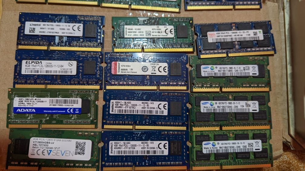 Ram laptop DDR3 4GB  DDR3L