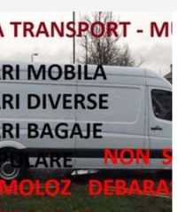 Moloz la sac,transport mobila,debarasari apartamente