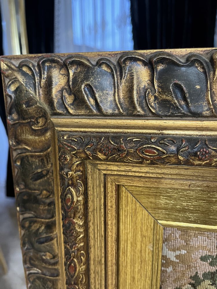 Tablou rama lemn(147x86) stil baroc