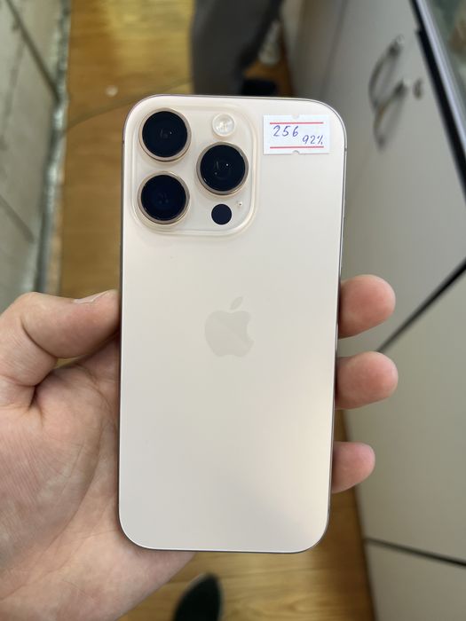 iPhone 16 Pro 256gb desert 92% ideal