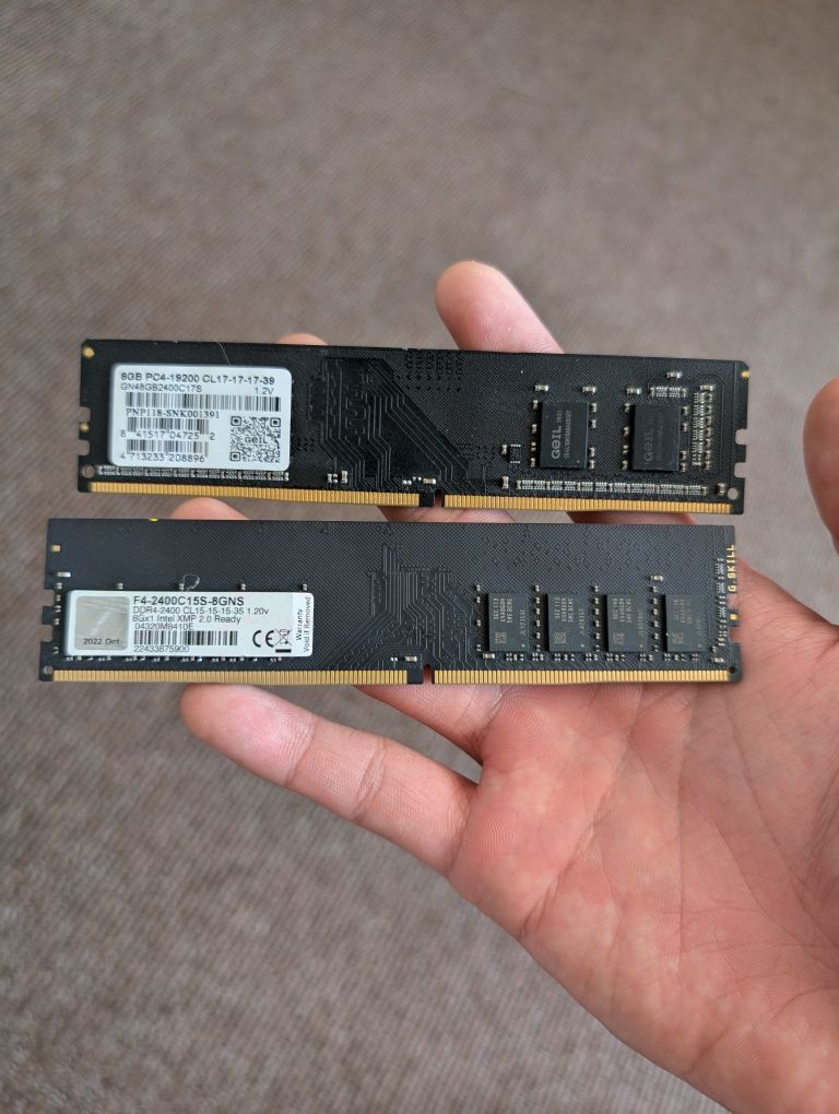 ОЗУ 8×2 DDR4 2400МГц