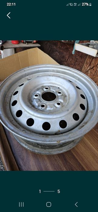 Janta R15 rulota 5x110 remorca trailer cu 5 prezoane