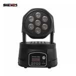 Светлинен ефект въртяща се глава 7x12W, mini moving head 4бр.
