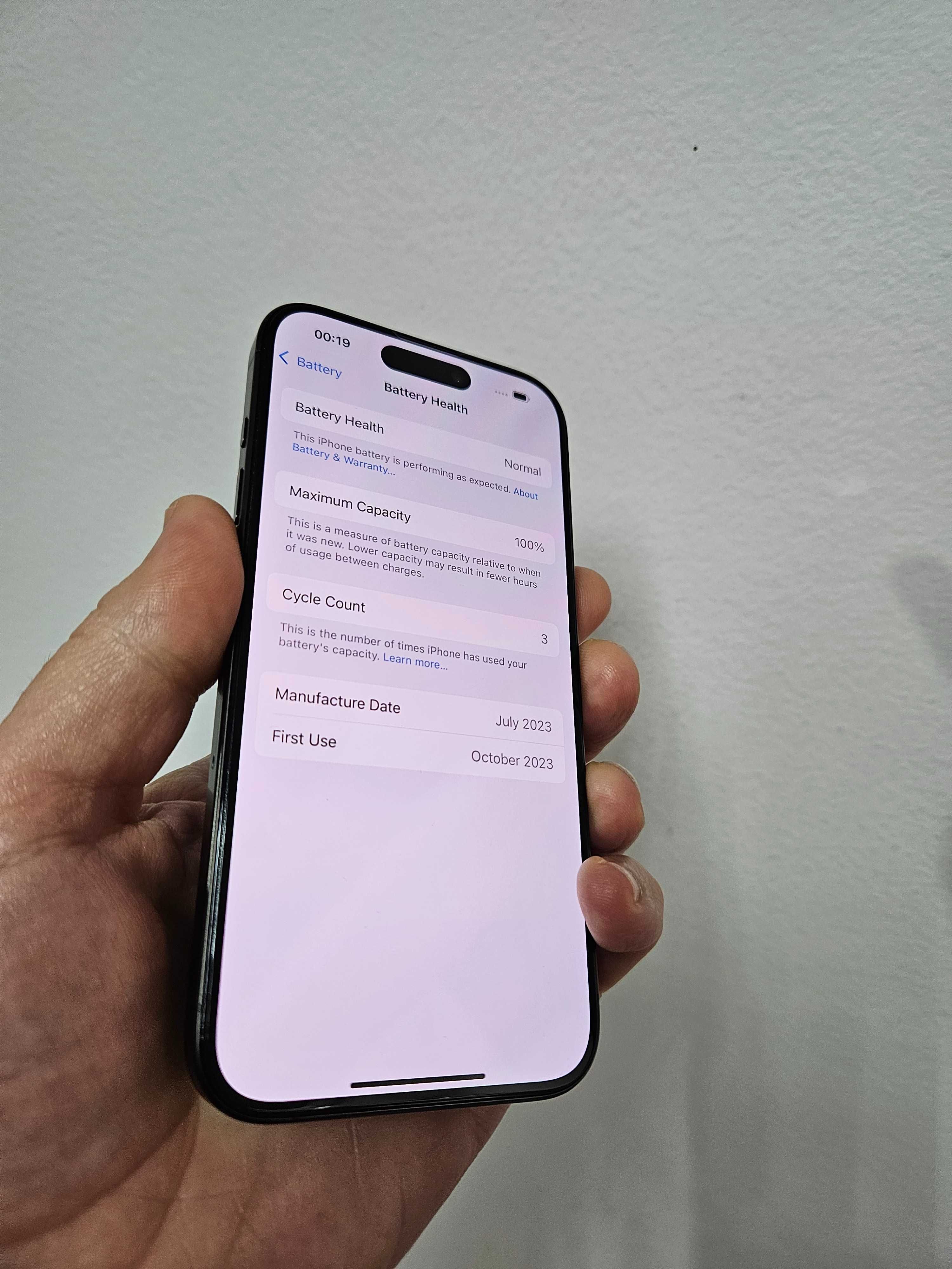 IPhone 15 Pro, 256gb, neverlock, 100%.