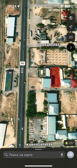 Абай–Шымкент тас жолының бойында, іргетасы дайын 10 соттық жер сатылад