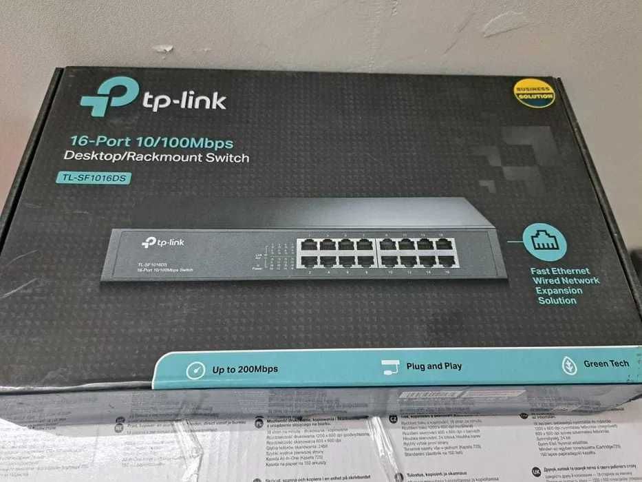 Продам коммутатор Switch 16 port TP-Link