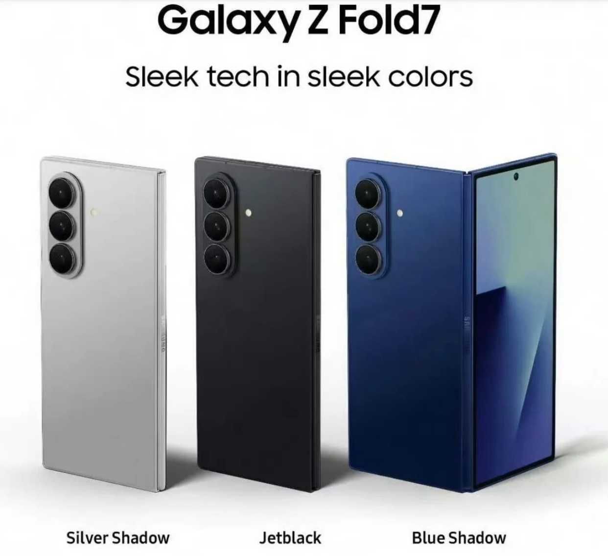 Samsung Galaxy Z Fold 7 5G 512GB Blue / Jet Black / Silver Гаранция!