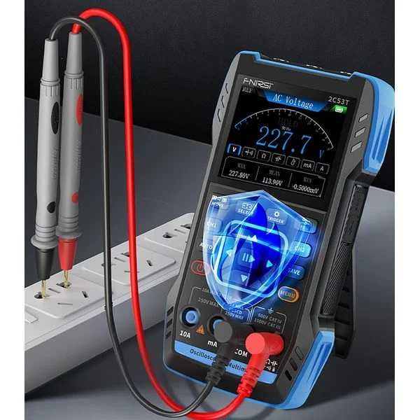 FNIRSI 2C53T Osciloscop 2 canale 50 Mhz si aparat masura