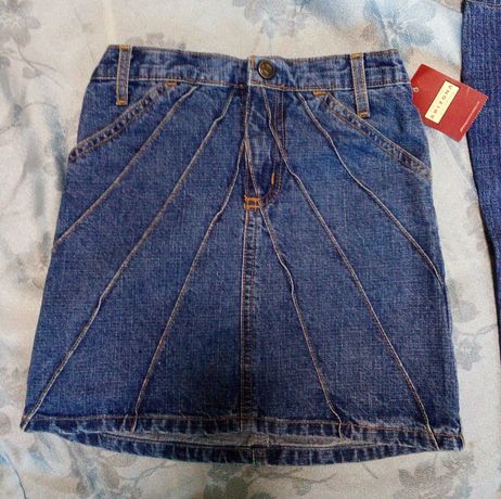 Новая джинсовая юбка из Америки для девочки 5-6 лет JCPenney