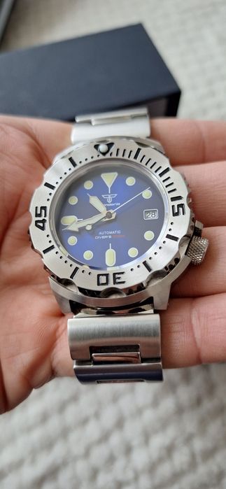 Ceas nou, automatic, mecanism Seiko.