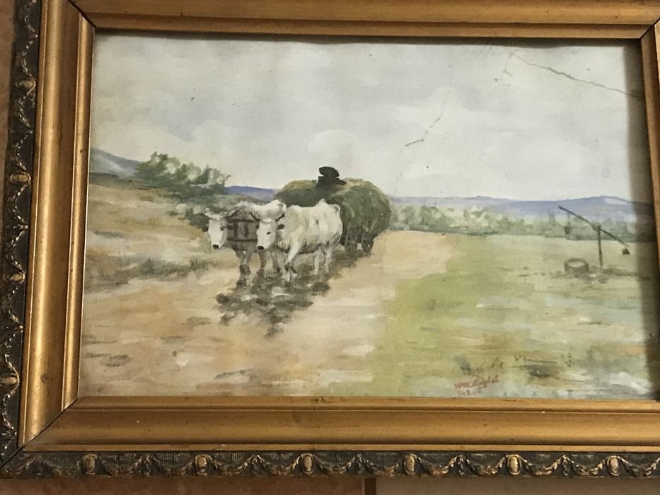 Papusi vechi si tablou