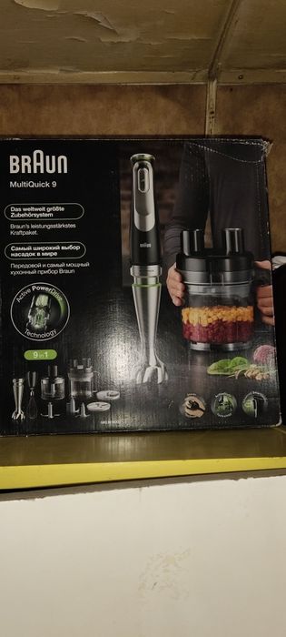 BRAUN blendr yangi ishlatilmagan