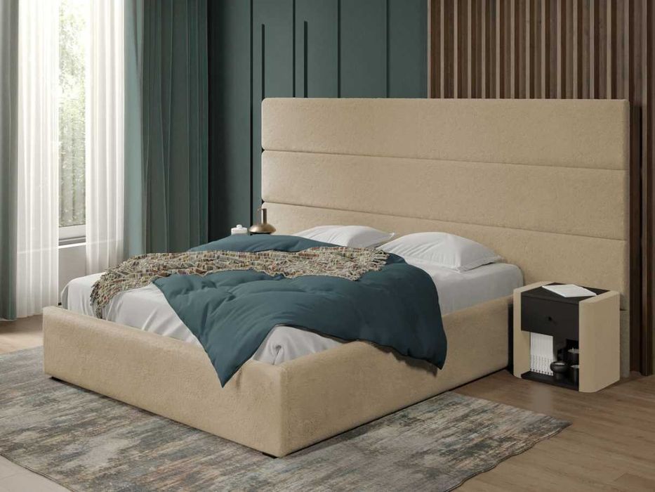 Pat Hera de 190 rabatabil 270x144 C1 cu blanita plusata Crem Lapit 29