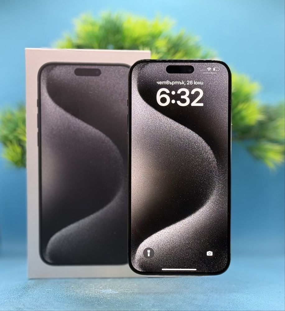 Apple iPhone 15 Pro Max, 512GB, 5G, Black Titanium