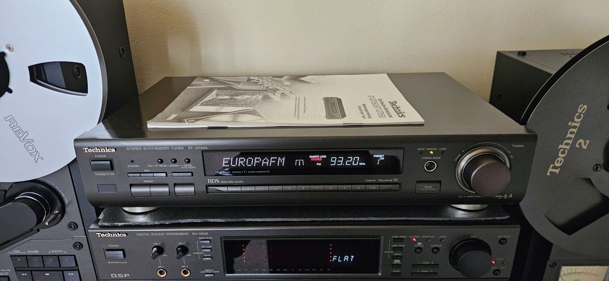 Technics Tuner st gt 650 RDS stare impecabila