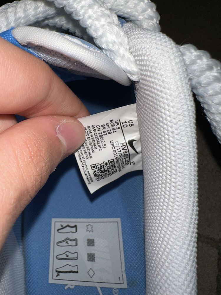 Nike af1 baby blue
