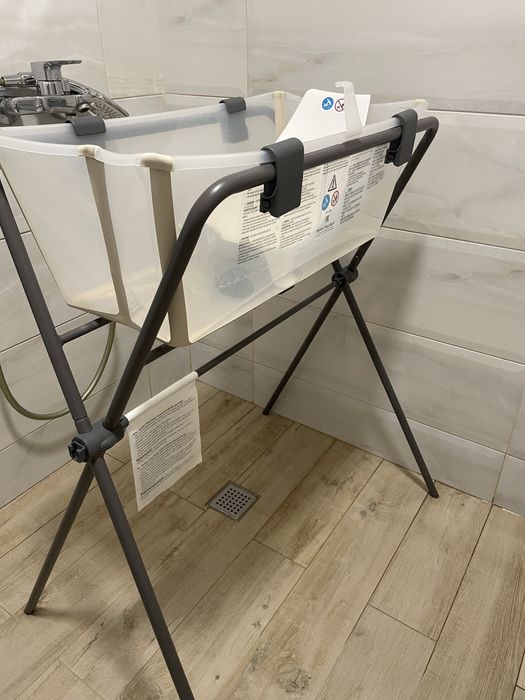 Компактна сгъваема вана със стойка Stokke Flexi Bath