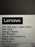 Lenovo Legion 5 Pro 16ACH6H