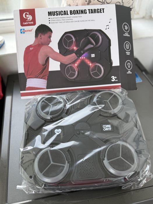 Aparat Box Muzical Smart-Bluetooth-Sunet-Jucarie Lovituri