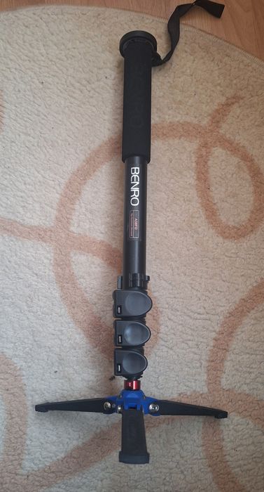 Monopied Benro A38FD+ cap fluid Benro S2
