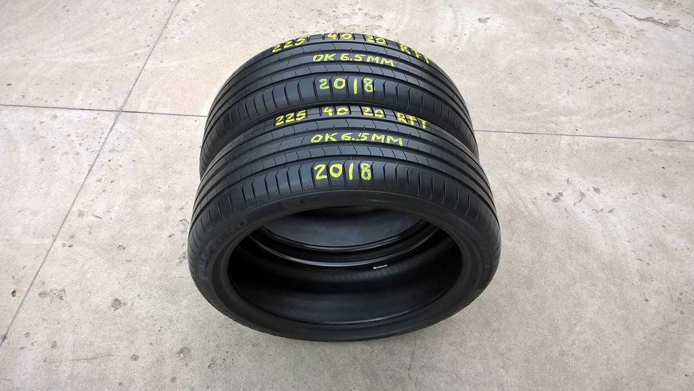 Doua anvelope de vara 225 40 20 pirelli p zero PZ4 run flat