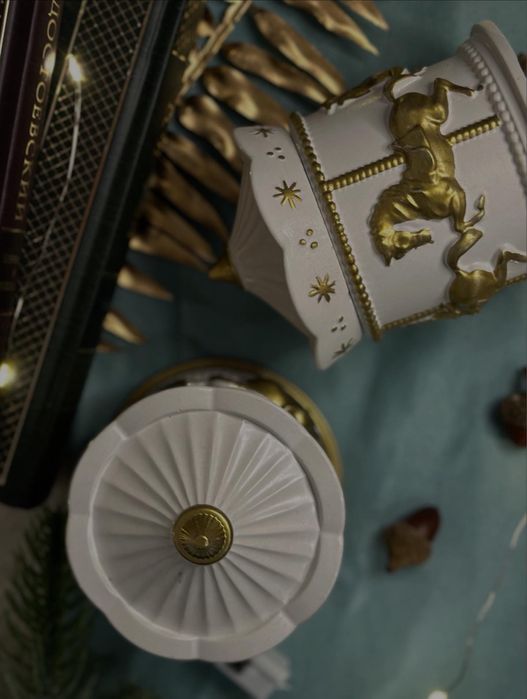 Шкатулка карусель , свеча  карусель