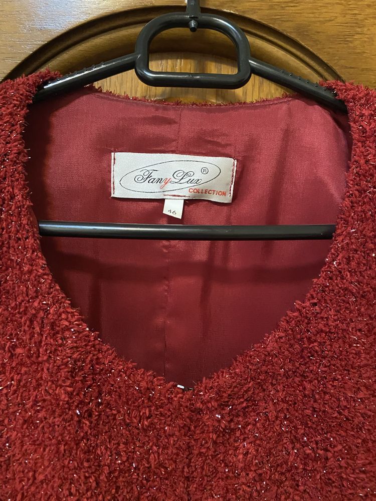 Rochie si sacou elegante de nunta