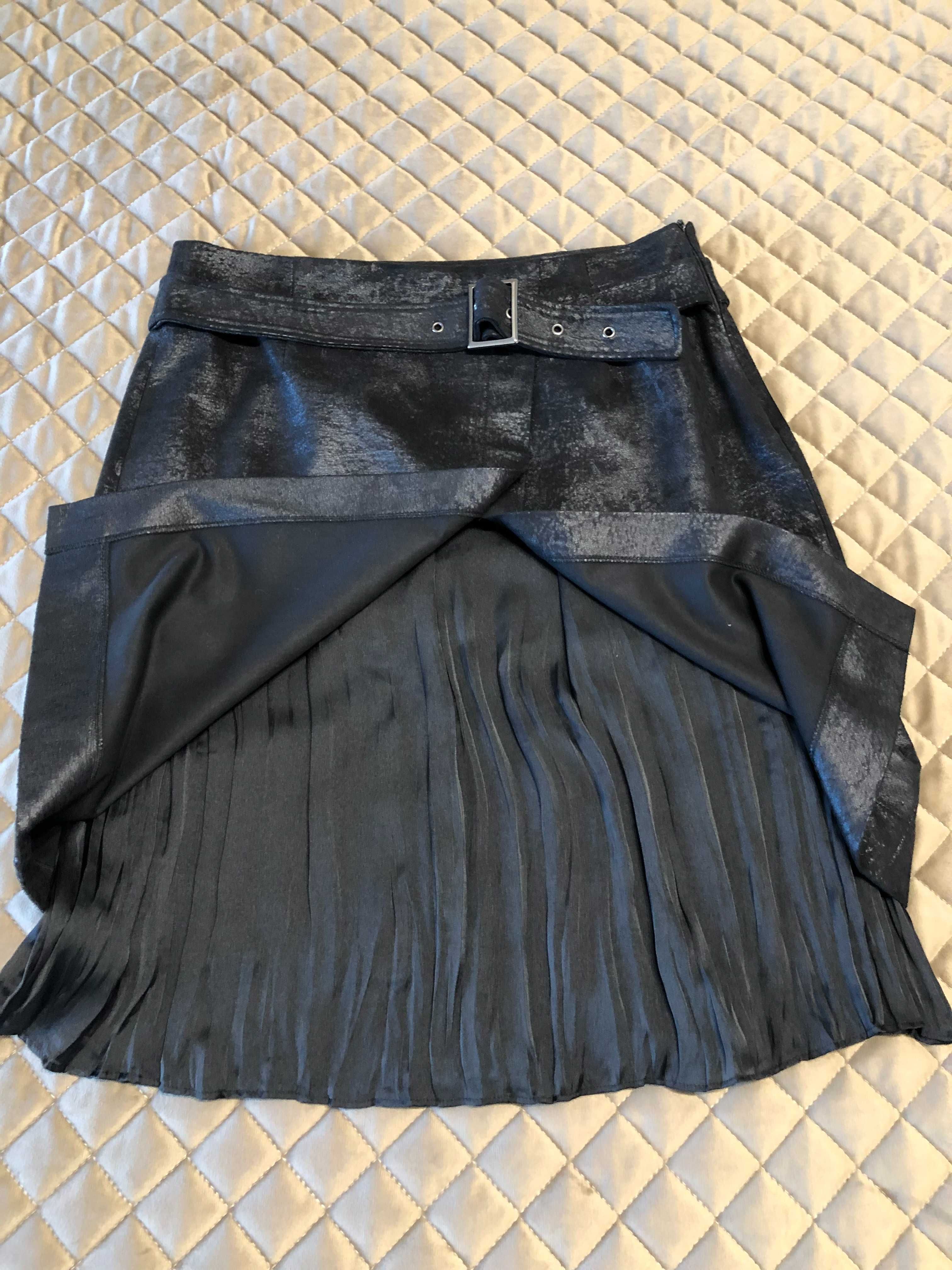 Fusta NOUA, imitatie piele intoarsa
