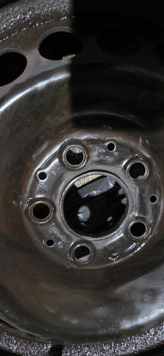 Джанти железни 15 цола за Мерцедес, 4 броя с 4 броя зимни гуми подарък