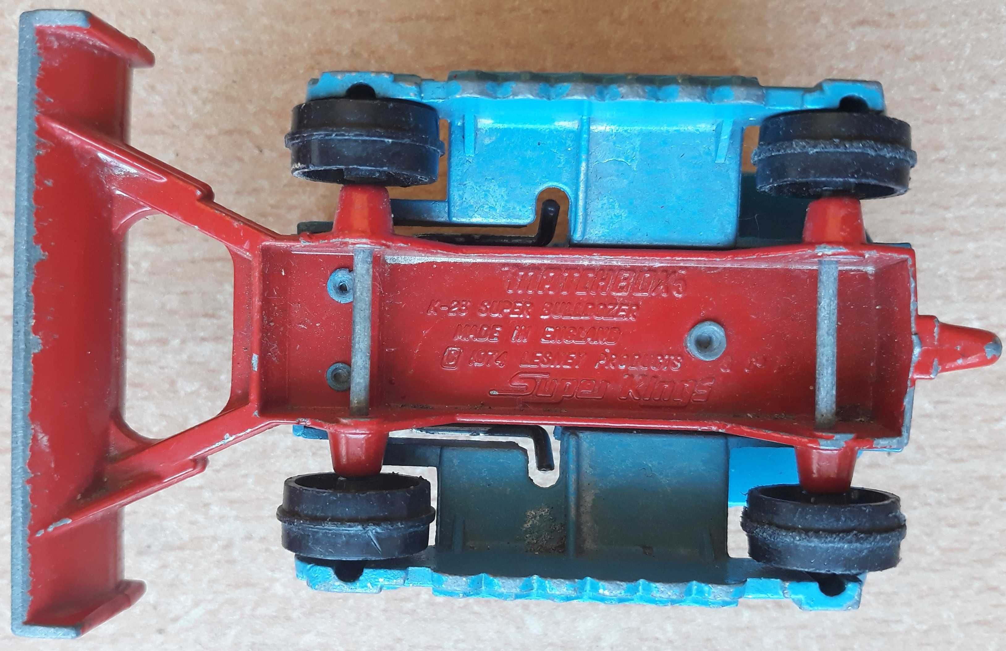 мащабен модел булдозер К-23 superbulldozer Matchbox. Англия, 1974