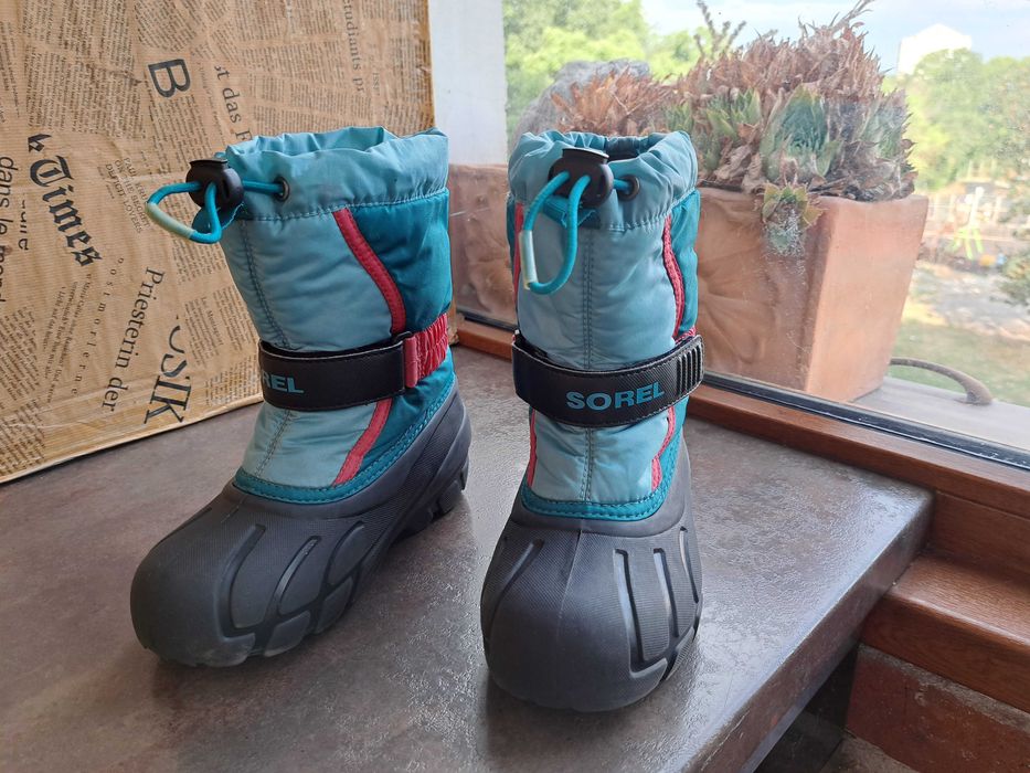 детски ботуши,зимни обувки,боти,апрески,Sorel номер29 за момиче