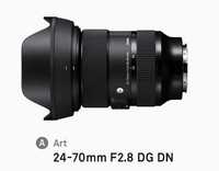 Полнокадровый объектив Sigma 24-70mm f/2.8 DG DN Art для Sony E