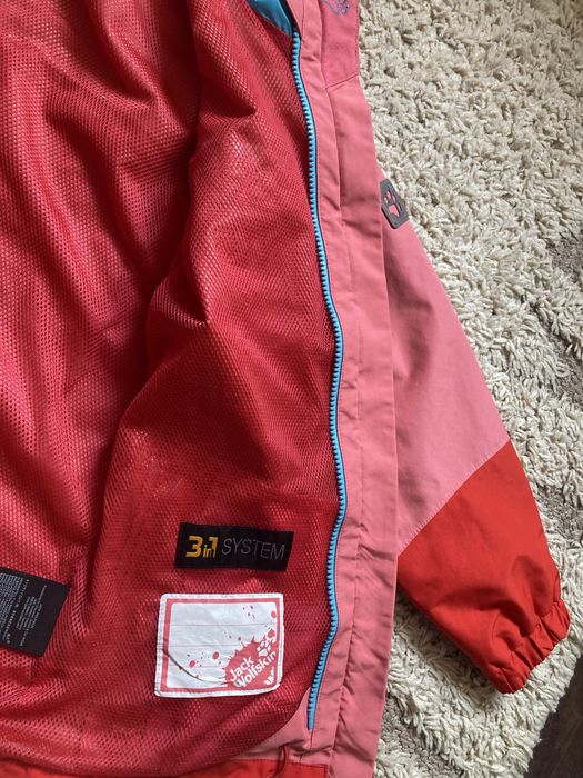 Geaca copii 3 in 1 Jack Wolfskin nr 140